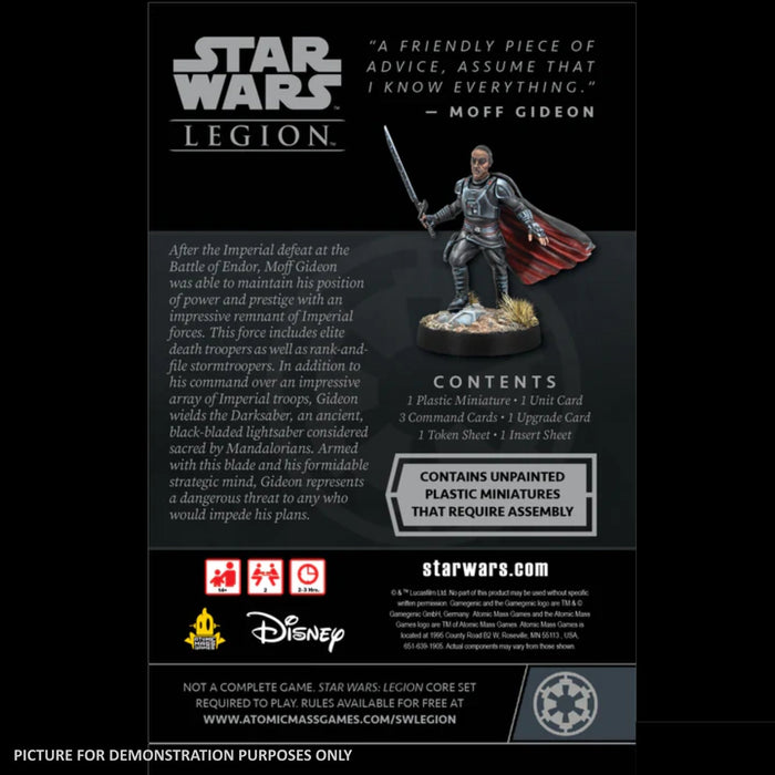 Star Wars Legion - Moff Gideon Commander