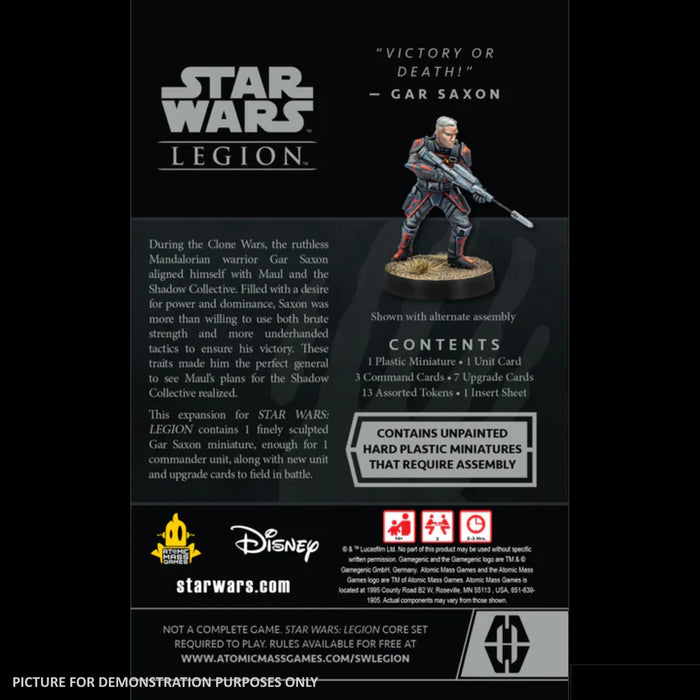 Star Wars Legion - Gar Saxon Commander Expansion