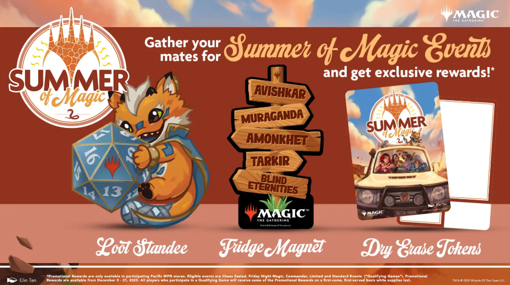 Summer Of Magic 2025 - Chaos Sealed Event - 20th December - EVENT ENTRY