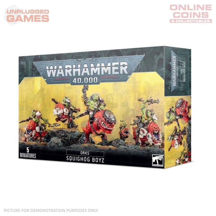 Warhammer 40,000 - Orks Squighog Boyz