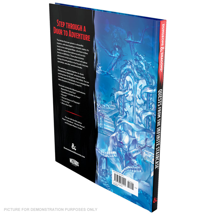 D&D Dungeons & Dragons Quests from the Infinite Staircase Hardcover