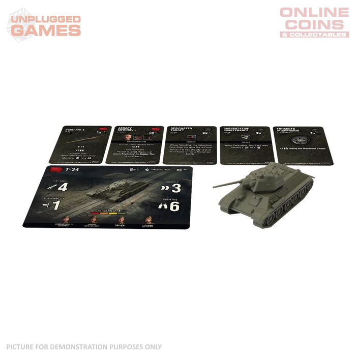 World of Tanks Miniatures Game Wave 2 Tank Soviet (T34)