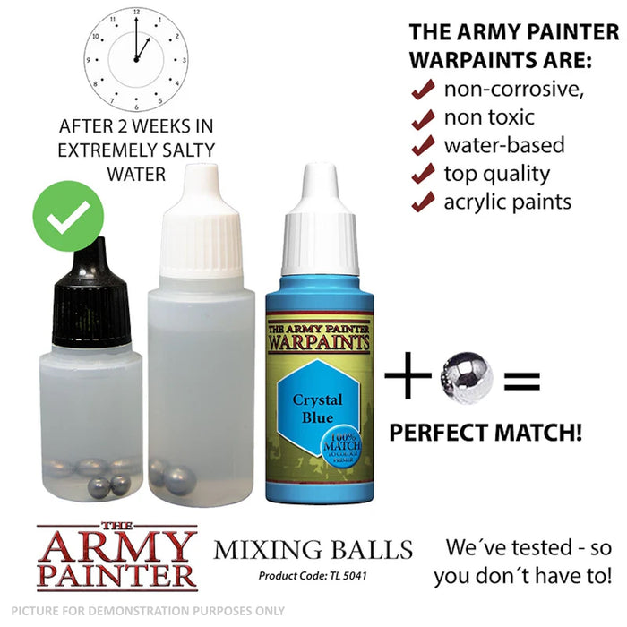 The Army Painter - Stainless Steel Paint Mixing Balls x 100