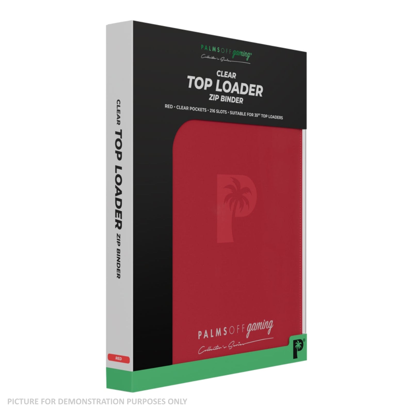 Palms Off Gaming Collector's Series Top Loader Zip Binder - 9 Pocket ...