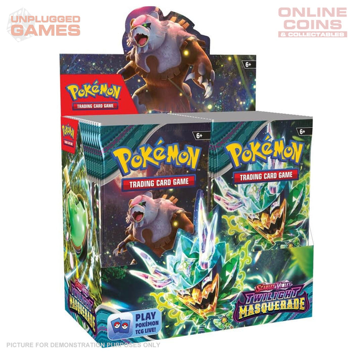 Pokemon TCG - Twilight Masquerade - SEALED BOOSTER BOX