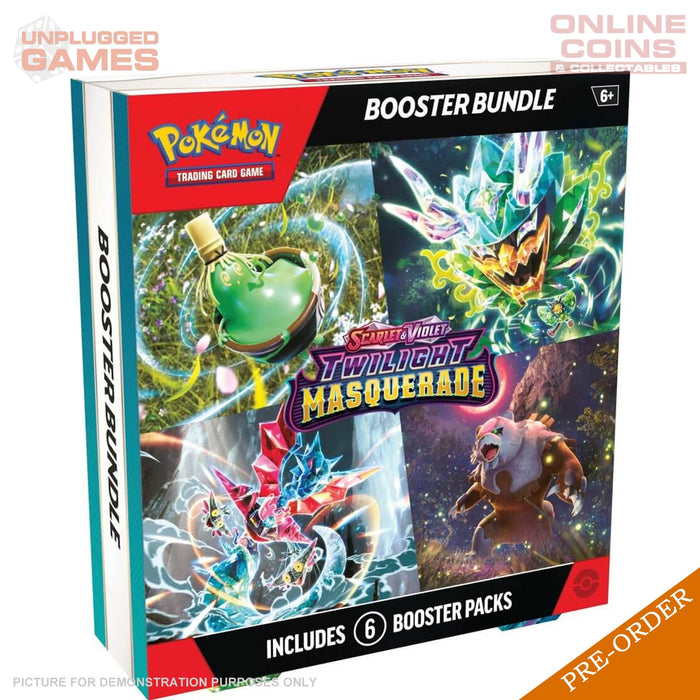 Pokemon TCG - Twilight Masquerade - Booster Bundle - PREORDER