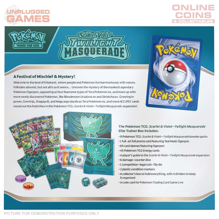 Pokemon TCG - Twilight Masquerade - Elite Trainer Box