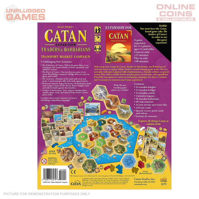 Catan - Traders & Barbarians Expansion 5th Edition