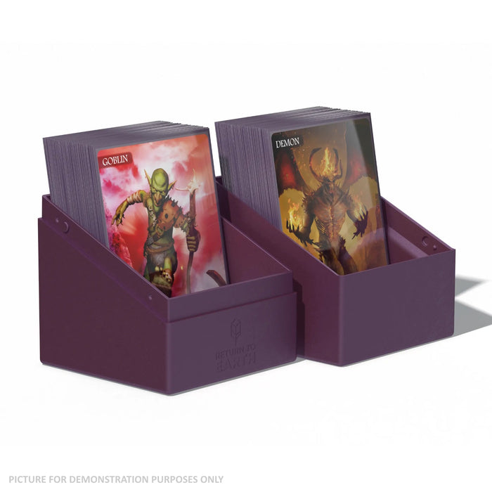 Ultimate Guard Return to Earth Boulder 100+ Deck Box - Purple