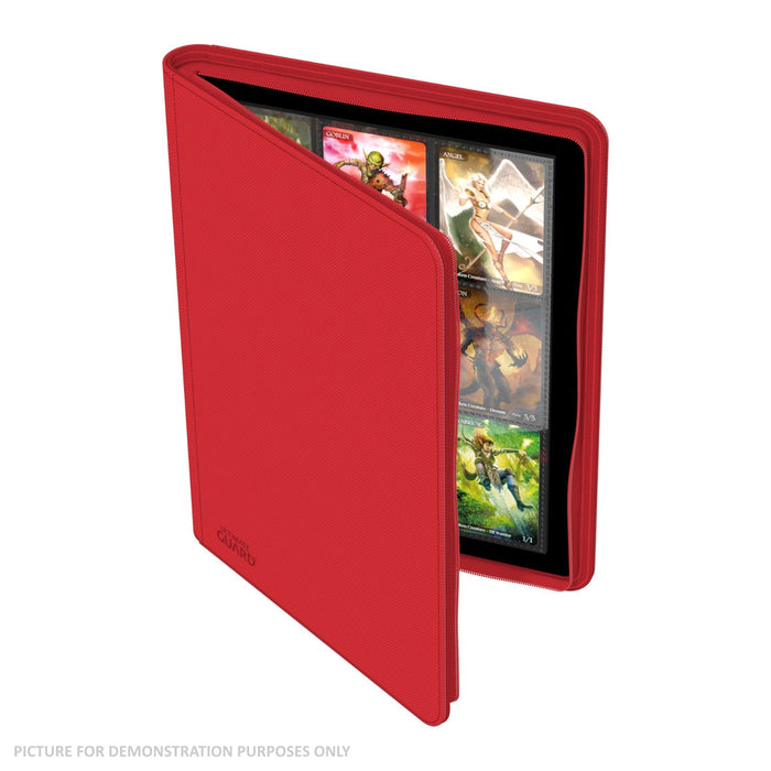 Ultimate Guard - 18 pocket Xenoskin ZipFolio - RED