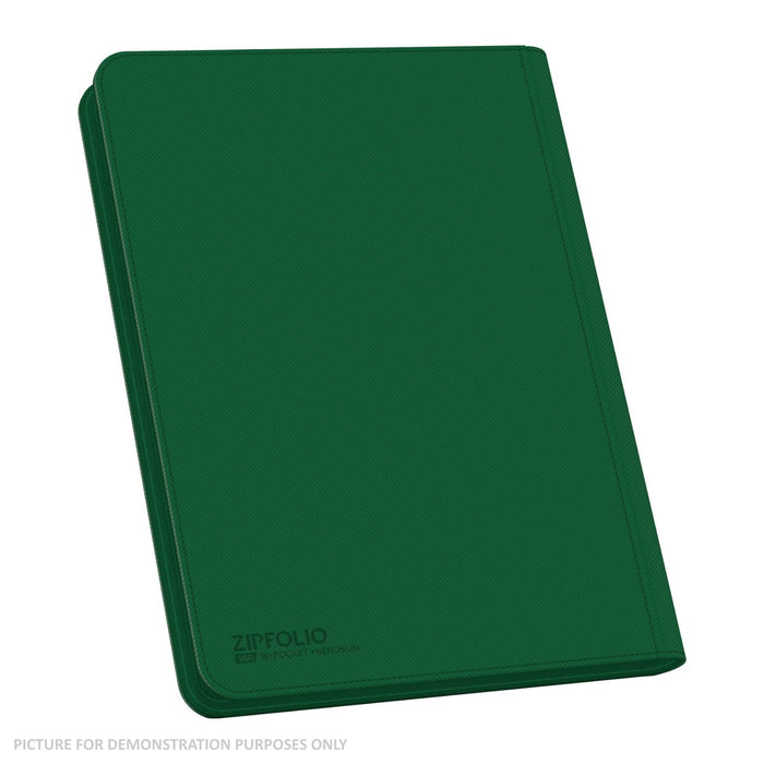 Ultimate Guard - 18 pocket Xenoskin ZipFolio - GREEN