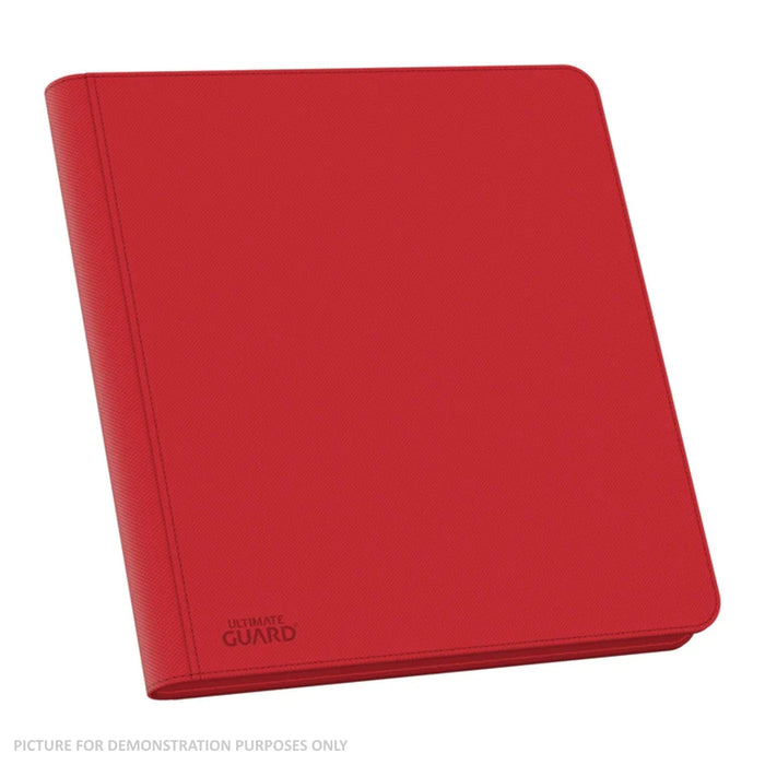 Ultimate Guard - 24 pocket Quadrow Zipfolio Xenoskin - RED