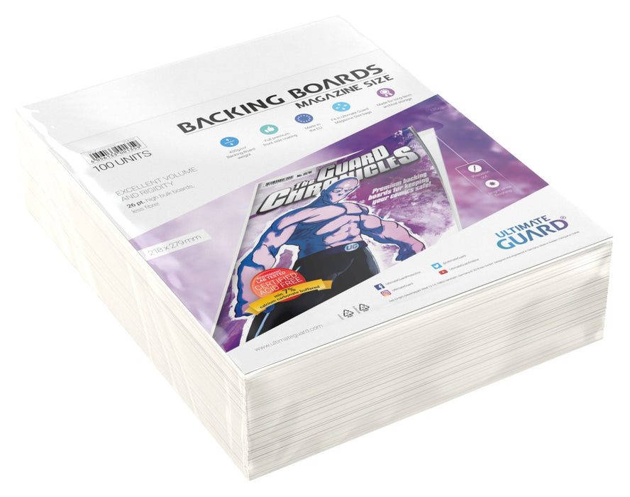 Ultimate Guard MAGAZINE Backing Boards - Pack of 100