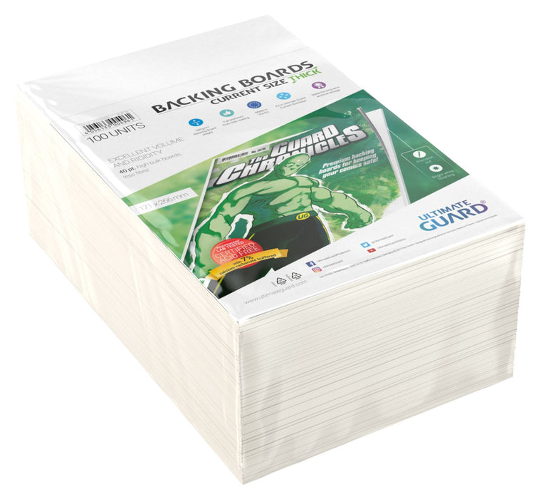Ultimate Guard THICK CURRENT Backing Boards - Pack of 100