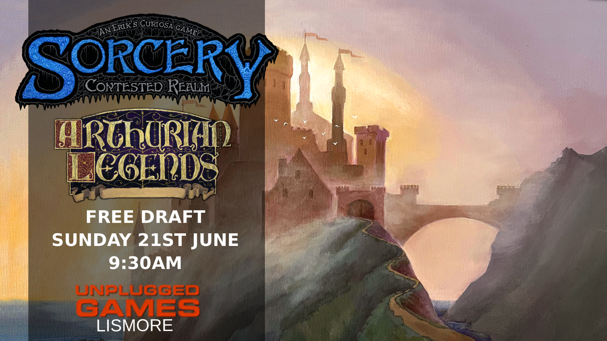 Sorcery TCG Arthurian Legends FREE DRAFT - 21st June - EVENT ENTRY