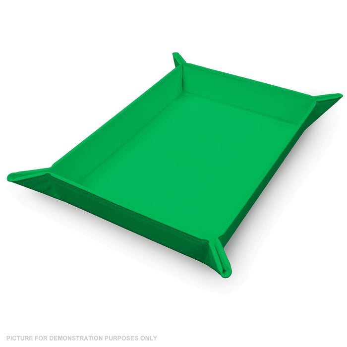 ULTRA PRO Vivid Magnetic Foldable Dice Tray - GREEN