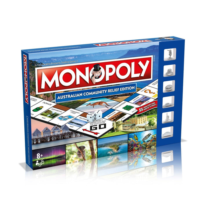 Monopoly Australian Community Relief Board Game