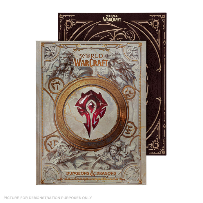 Dungeons & Dragons World of Warcraft - Collectors Edition Hard Cover Book - PREORDER