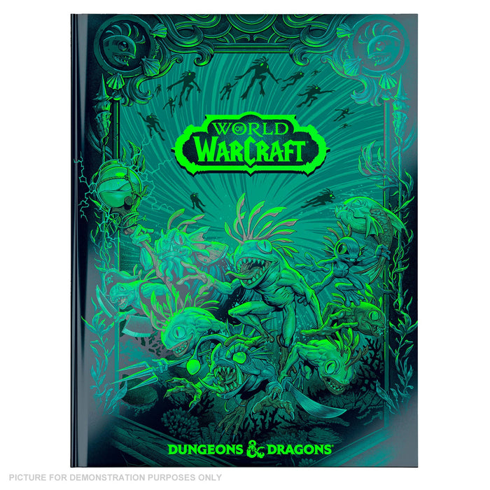 Dungeons & Dragons World of Warcraft -  ALTERNATIVE Hard Cover Book - PREORDER