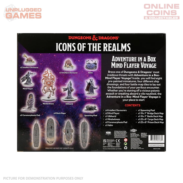 Dungeons & Dragons Icons of the Realms - Adventure in a Box Mind Flayer Voyage
