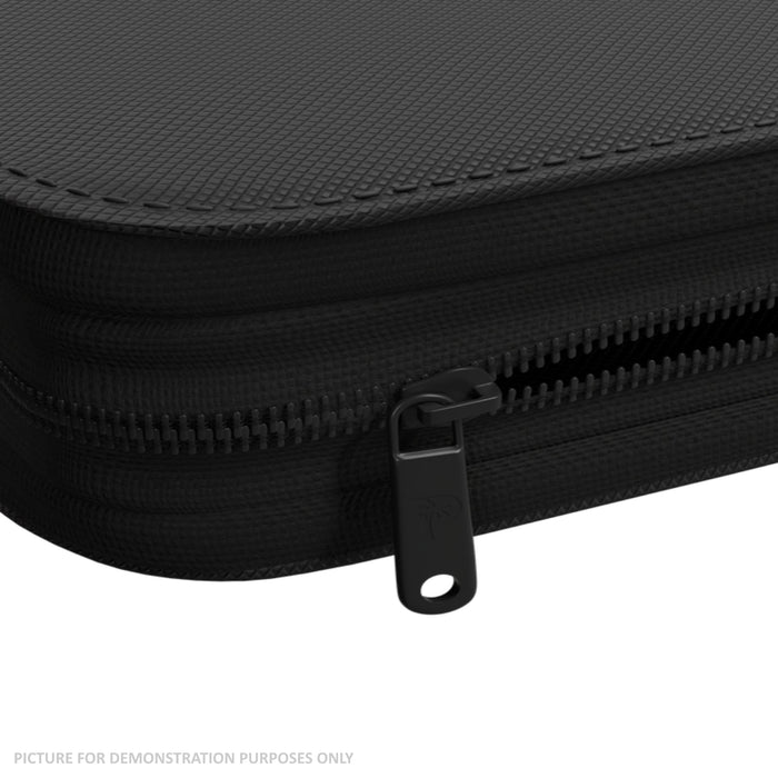 Palms Off Gaming Collector's Series Zip Binder - 4 Pocket - BLACK