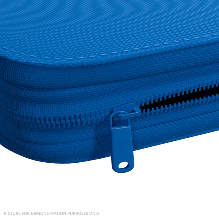 Palms Off Gaming Collector's Series Zip Binder - 4 Pocket - BLUE