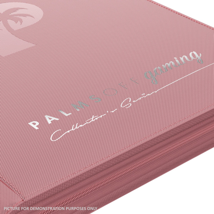 Palms Off Gaming Collector's Series Zip Binder - 4 Pocket - PINK