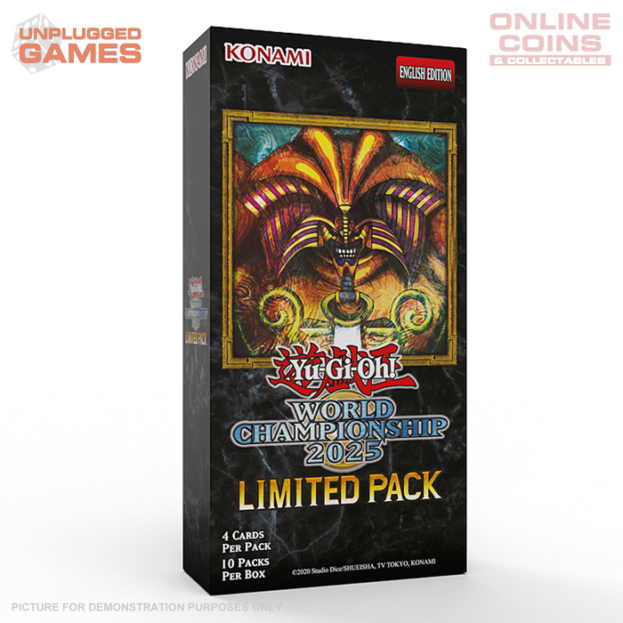 Yu-Gi-Oh - 2025 Limited World Championship Pack (Display of 10)