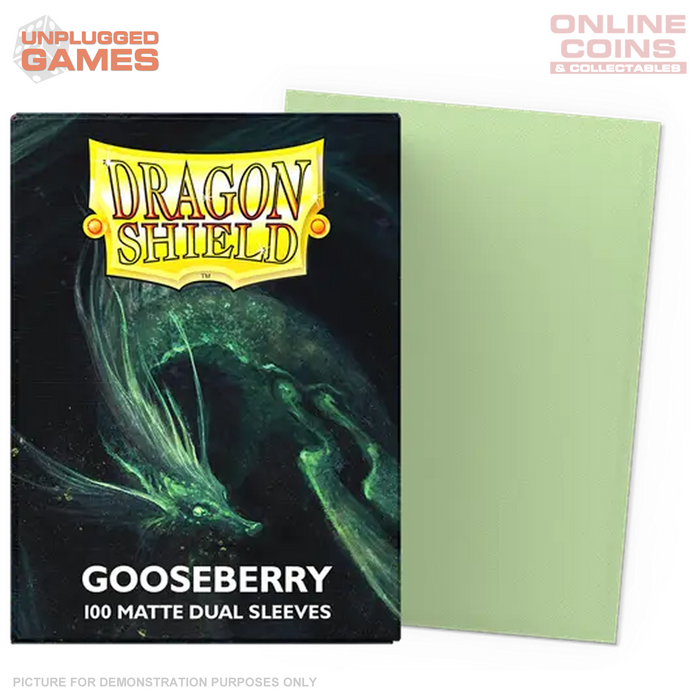 Dragon Shield DUAL MATTE Sleeves Standard - GOOSEBERRY