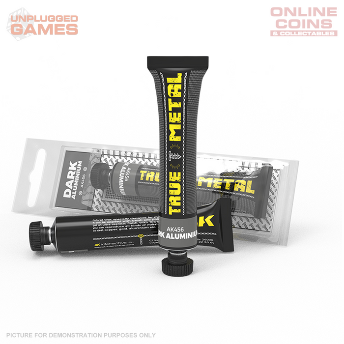 AK Interactive - Metallics - True Metal Dark Aluminium 30ml