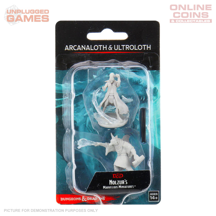 Dungeons & Dragons Nolzurs Marvelous Unpainted Miniatures - Arcanaloth and Ultroloth