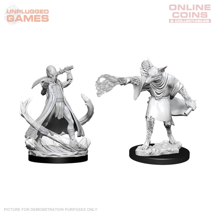 Dungeons & Dragons Nolzurs Marvelous Unpainted Miniatures - Arcanaloth and Ultroloth