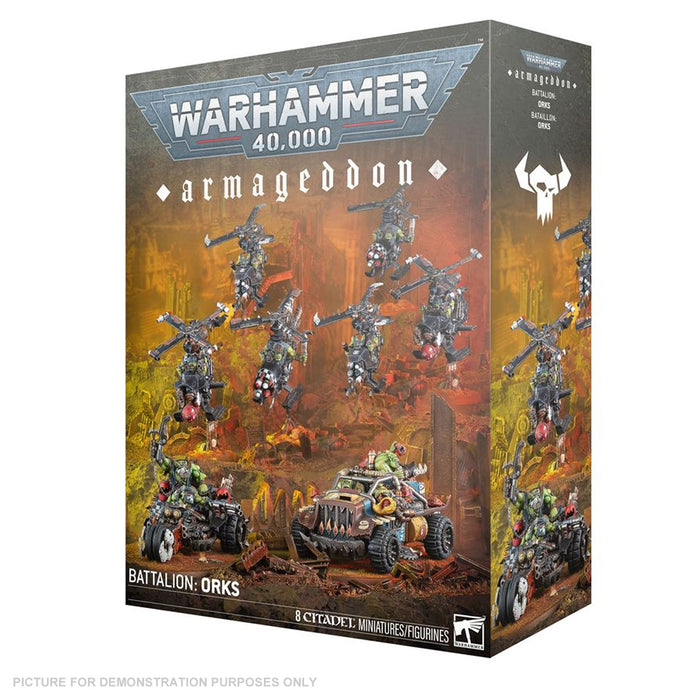 Warhammer 40,000 - Armageddon Battalion - Orks