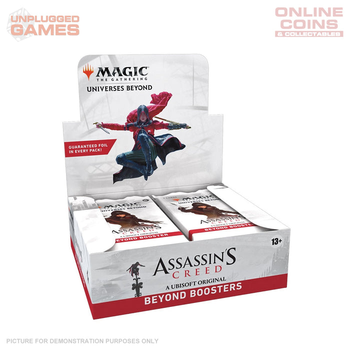 Magic the Gathering Assassins Creed Beyond Boosters (24 Boosters Per Display)