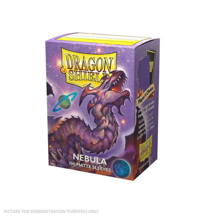 Dragon Shield 100 Standard Size Card Sleeves - Matte Nebula Purple