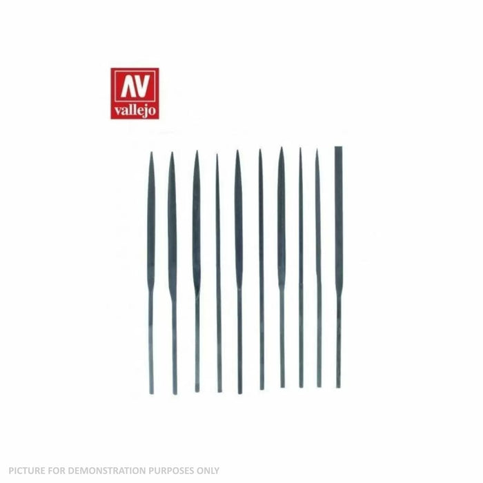 Vallejo Hobby Tools - Budget Needle file Set of 10