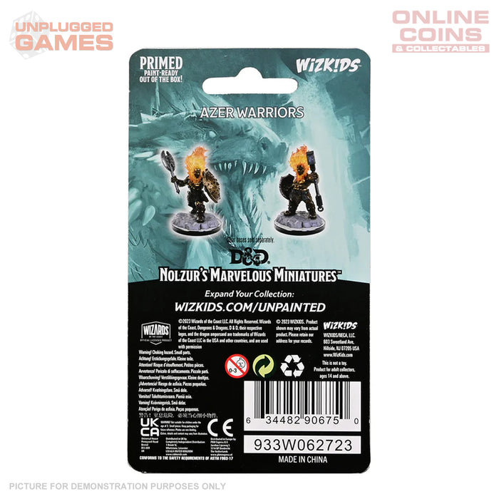 Dungeons & Dragons Nolzur's Marvelous Miniatures - Azer Warriors