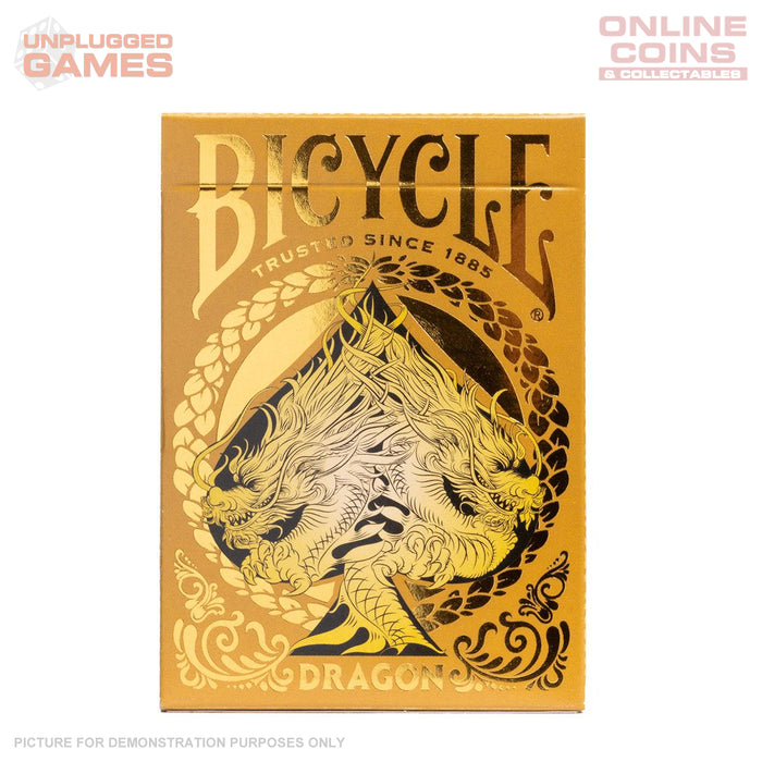 Bicycle Gold Dragon Playing Cards