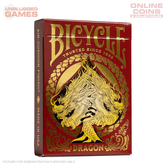 Bicycle Red Dragon Playing Cards