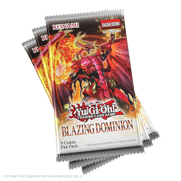 Yu-Gi-Oh! - Blazing Dominion SEALED Booster Box (Display of 24) Unplugged Games Yu-Gi-Oh! - Blazing Dominion SEALED Booster Box (Display of 24) Unplugged Games
