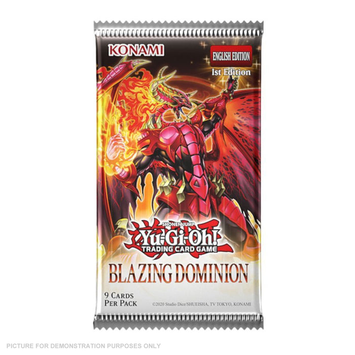 Yu-Gi-Oh! - Blazing Dominion SEALED Booster Box (Display of 24)  Unplugged  Games