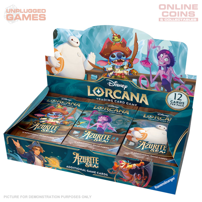 Lorcana - Series 6 - Azurite Sea Booster Box - PREORDER