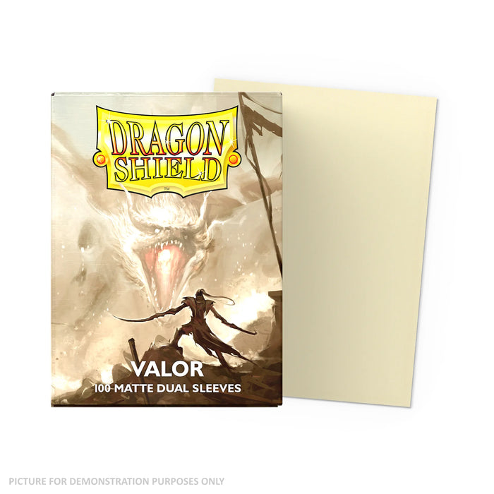 Dragon Shield 100 Standard Dual Matte Sleeve - Valor