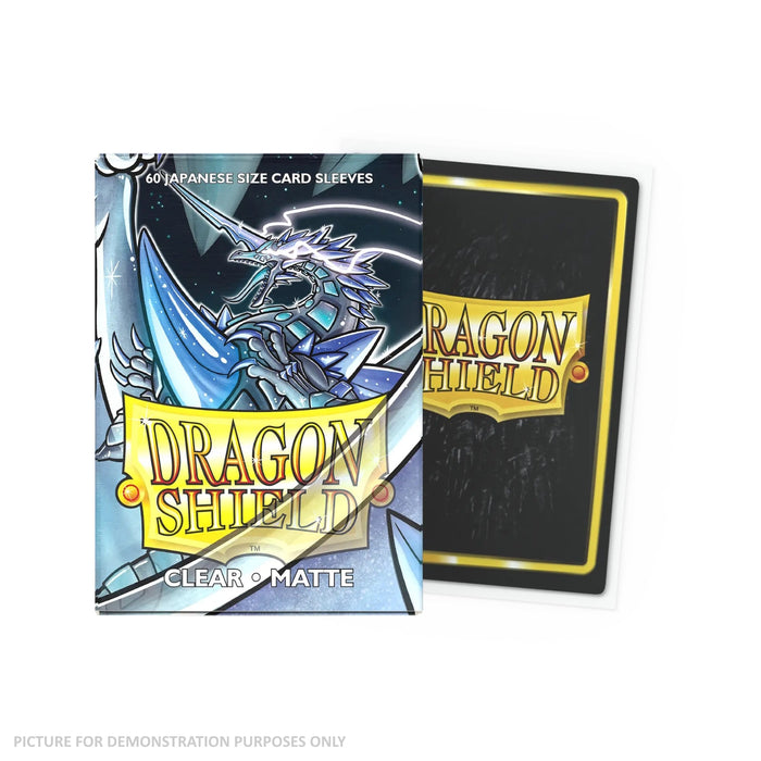 Dragon Shield 60 Japanese Size Card Sleeves - Matte Clear