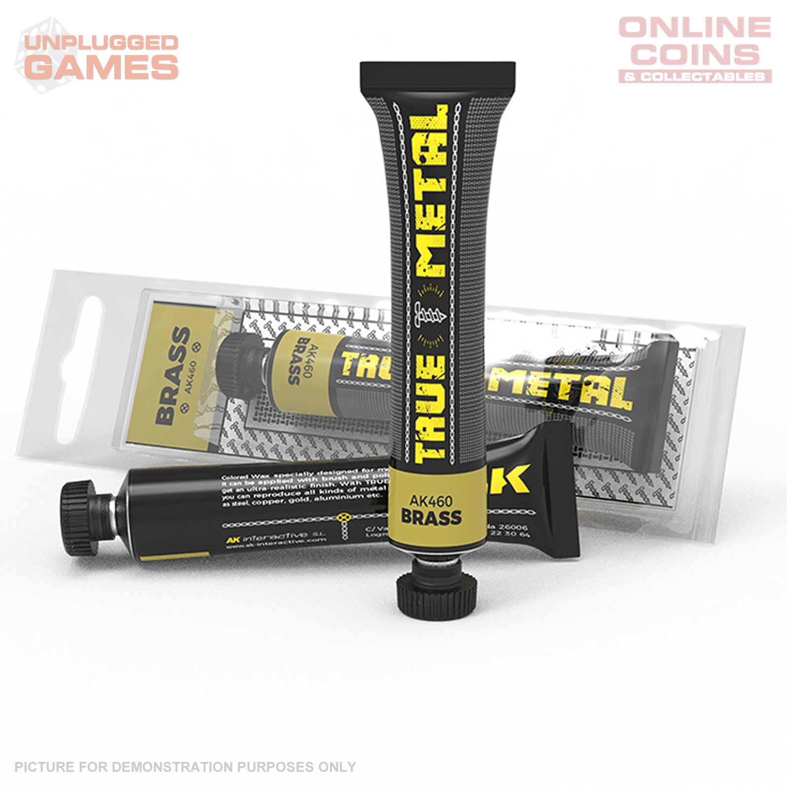 AK Interactive - Metallics - True Metal Brass 30ml — Unplugged Games