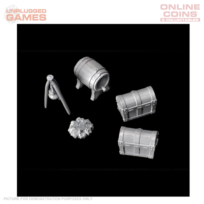 D&D Nolzurs Marvelous Unpainted Miniatures Adventurers Campsite