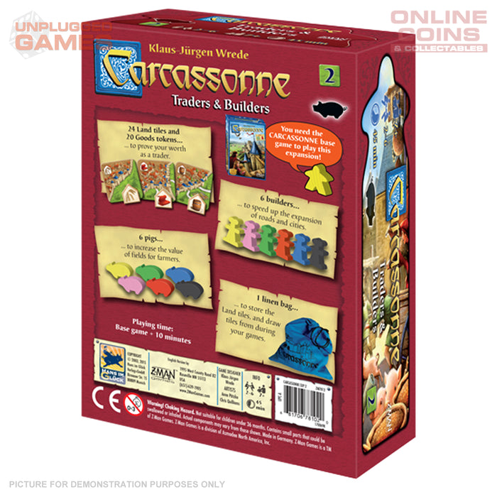 Carcassonne: Expansion 2 – Traders & Builders