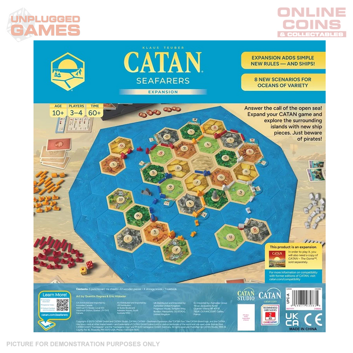 CATAN Seafarers Expansion - 6th Edition