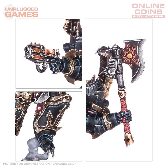 Warhammer 40,000 - Chaos Space Marine - Chaos Lord with Jump Pack