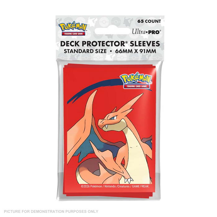 Pokemon - Mega Charizard Y 65ct Deck Protector Sleeves